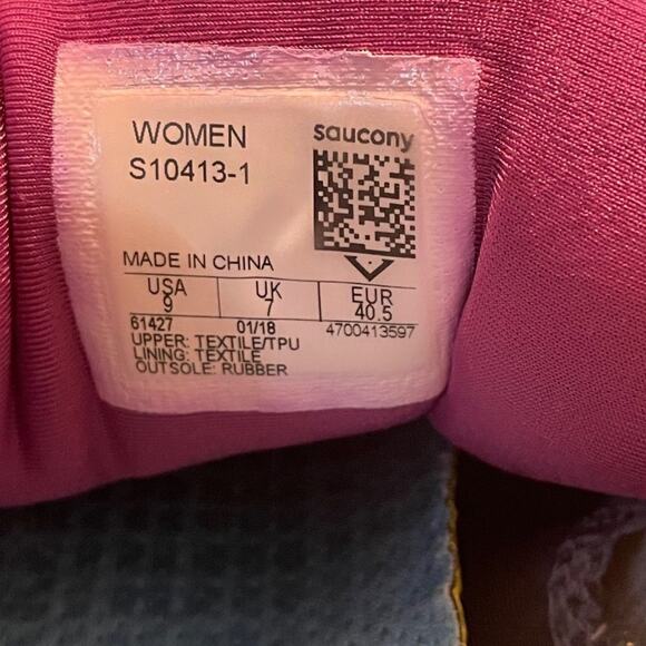 Saucony Everun Triumph ISO Athletic Sneakers Size 9 - Picture 8 of 12